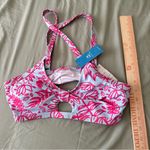 Cupshe Pink and Blue Criss-Cross Bikini Top Photo 5