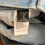 SheIn  Double Waistband Cutout Destroyed Cutoff Shorts - Size S Photo 5