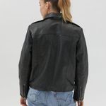 Urban Outfitters Bella Genuine Leather Moto Jacket Photo 2