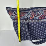 Vera Bradley Vintage  Floral Purse classic navy Photo 5