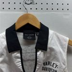 Harley Davidson Ritual Bar & Shield Sleeveless Shirt White Size M Photo 2