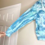 Young Fabulous and Broke Piper Blue Tie Dye Funnel Neck Hoodie Sweatshirt Size S Photo 8