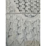 Ramy Brook  Tatiana Sleeveless‎ Sweater In Ivory Sweater Size Large Crochet Photo 3