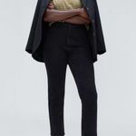 Everlane The Original Curvy Cheeky Jean Straight Coal Black Sz 24 Photo 15