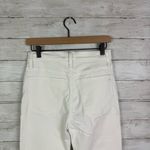 Madewell Stovepipe Jeans White Size 26 Photo 1