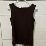 Christine Alexander Cowgirl Western Sparkly Tank Top Brown Size L Photo 2
