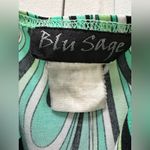 Blu Sage Y2K Retro Green and Black asymmetrical whimsigoth fairy core dress XS Photo 4