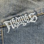 Akademiks AKDMKS Y2K Denim Patchwork Graffiti Coveralls Jumpsuit Flightsuit HipHop Belted Photo 6