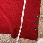 Pendleton  100% lambs wool red and black tunic sweater. Size small Photo 5