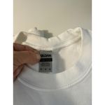 Gildan  White Vacation Mode Graphic Sweatshirt‎ Women's Size Medium Photo 2
