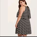 Torrid Black & White Striped Jersey Twofer Tank Dress 4X Women’s GUC Photo 5