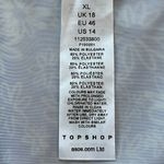 Topshop  | Floral Purple/Off-White Wrap Skirt sz 14 Photo 3