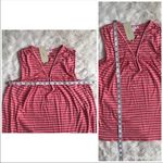 Sophie Max  Coral Pink Striped Tank‎ Top V-Neck Sleeveless Stretch XS X-Small New Photo 8