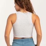 Tilly's Gray High Neck Tank Photo 2