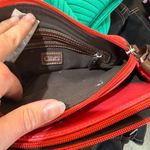 CHAPS Red and brown chaos crossbody. Great condition. Photo 3