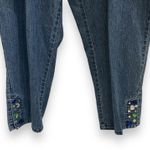 80s 90s Vintage Hearts of Palm rhinestone embellished denim jean suit Blue Size undefined Photo 8