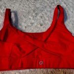 Gap  Blackout Technology Fit- Coral/Red Sports Bra Medium Photo 0
