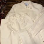 Pendleton  Ivory Wool Pantsuit Photo 8
