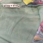 Alice + Olivia NWOT Katia Lola's Dream Twist puff sleeves MIDI maxi Dress 4 Photo 5