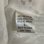 NWT Miou Muse Embroidered Puff Sleeve Dress Size L White Size L Photo 6