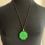 Dark Green Jade Necklace Photo 0