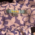 Boden Top Size 12 Swim Vacation Travel Tunic Lightweight Thin Cool Swim Cover Up Purple Photo 13