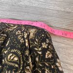 Ulla Johnson  Black Paisley & Floral Print Silk Chiffon Midi Ruffled Skirt sz 4 Photo 2