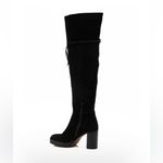 Free People  Black Suede NWOT Echo Platform Over‎ The Knee Boot Size 9.5 Photo 15