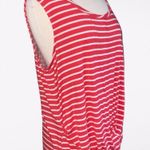 New York & Co 2Pc Lightweight Oversized Hoodie & Sleeveless Striped Tank Top XL Photo 9