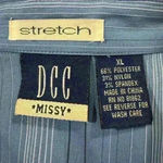 Women’s Blue DCC Missy Blouse Size XL Photo 2