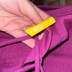 Lole New NWT  Mulberry Purple Short Sleeve Lace-Up Top Women's Size Large Photo 5