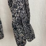 Cowgirl Hardware Black & Gray Pearl Snap Long Sleeve Cowgirl Western Top S Photo 2