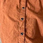 Cattlelac Ranch Womens Long Sleeve Western Button Down Shirt Embellished Large Brown Photo 6