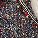 ZARA  Woman Tweed Tassel Skirt size medium Photo 4