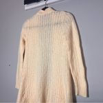 Charter Club  Cardigan Sweater Cashmere Knit Open Front Cream Size Medium Photo 5