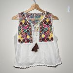 Free People | Lohri Embroidered Tassel Top Photo 5