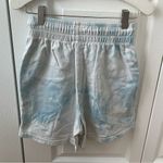 frankie's bikinis Blue Tie Dye Shorts Photo 2