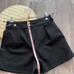 Derek Lam 10 Crosby  mika stretch cotton shorts black womens‎ size 2 Photo 4