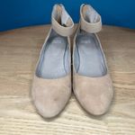 Eileen Fisher  Liza Nubuck Stretch Ankle Strap Chunky Heel Pump Women’s Size 8.5 Photo 6