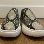 Via Spiga Yvonne snake skin sneaker NIB W/dust bag Black Size 5 Photo 4