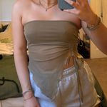 Edikted  Olive Green Tube Top Photo 0