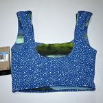 Nike Adventure Reversible Swim Crop Top Size Medium New With Tags $54 Photo 1
