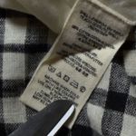 Free People  Nodia Mini Wrap Dress Black and White Gingham Size 2 Cotton Photo 7