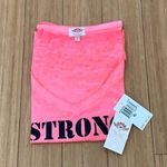Pink Lotus NWT  “strong is the new black” Photo 2