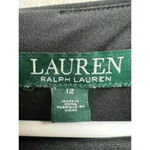 Ralph Lauren Lauren  Women's Black Dress‎ Size 12 Photo 7