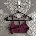 XS TLF Maroon Sports Bra Purple Photo 1