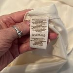 Free People elegant cream size medium beaded flowy shear mini dress EUC Photo 4