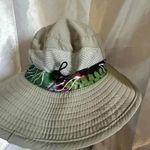 Panama Jack  UNISEX HAT ONE SIZE SUN HAT TAN BLUE PRINT DESIGN UNDER SIDE… Photo 0