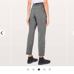 Lululemon 6 On The Fly Ankle Pants Heather Grey Charcoal Minimal Travel Outdoor Photo 3