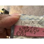 Vintage Baby Doll 90s Blouse Round Neck Y2K Empire Waist Size Floral Print Photo 6